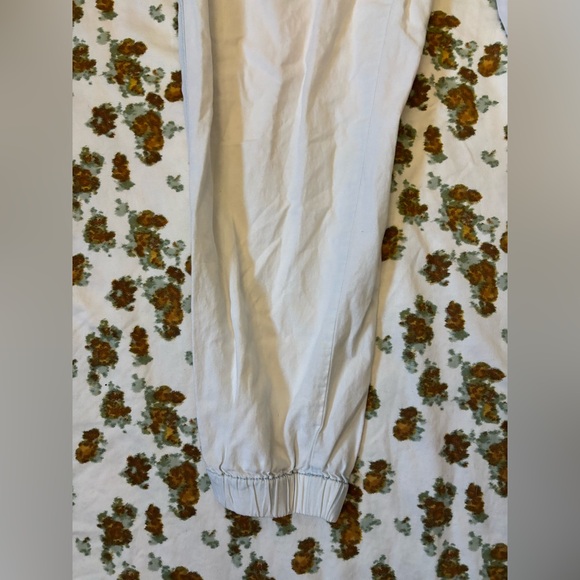 American Rag Off-White and Blue 100% Cotton Joggers Size L - Picture 6 of 16